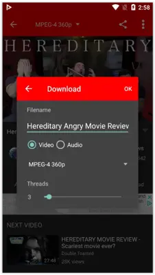 MTube android App screenshot 1