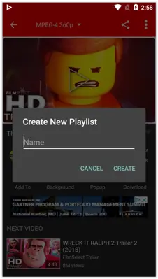 MTube android App screenshot 2